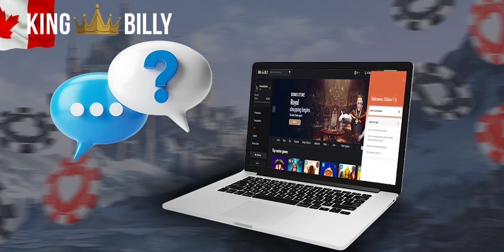 King Billy custmer service 24/7